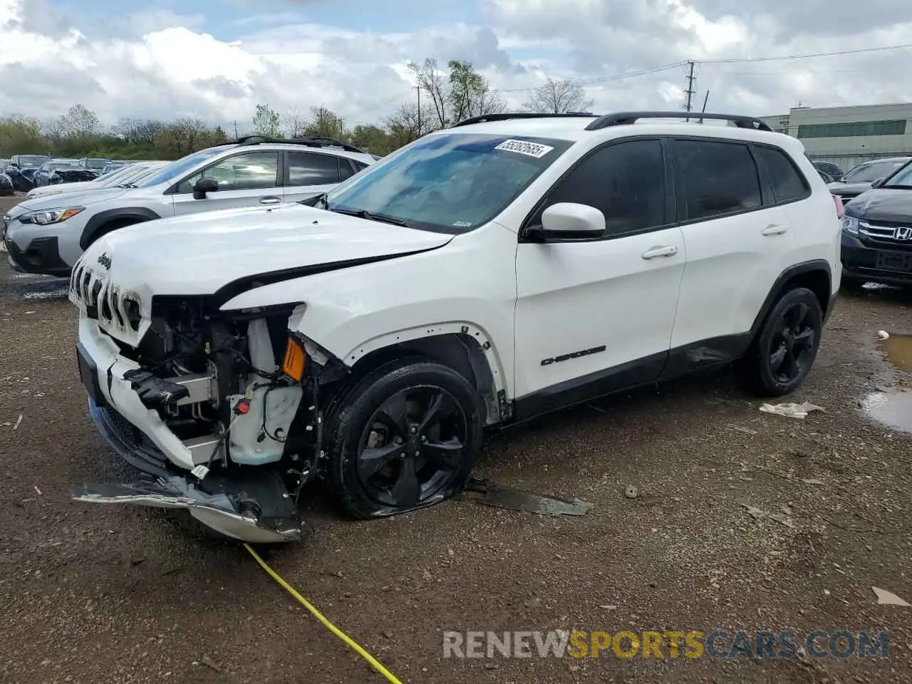 1 Photograph of a damaged car 1C4PJLLB7KD286063 JEEP GRAND CHER 2019