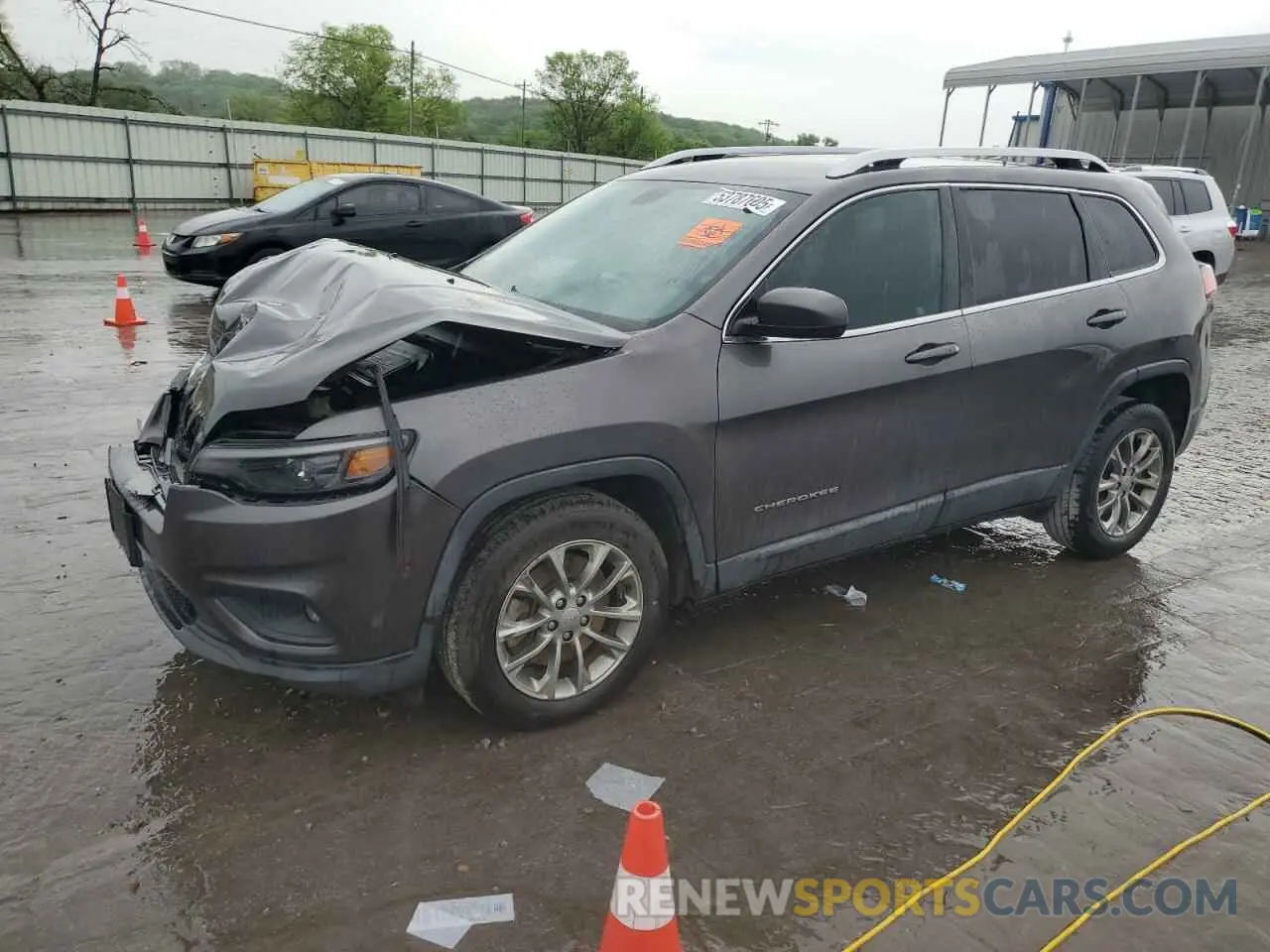 1 Photograph of a damaged car 1C4PJLLB8KD151576 JEEP GRAND CHER 2019