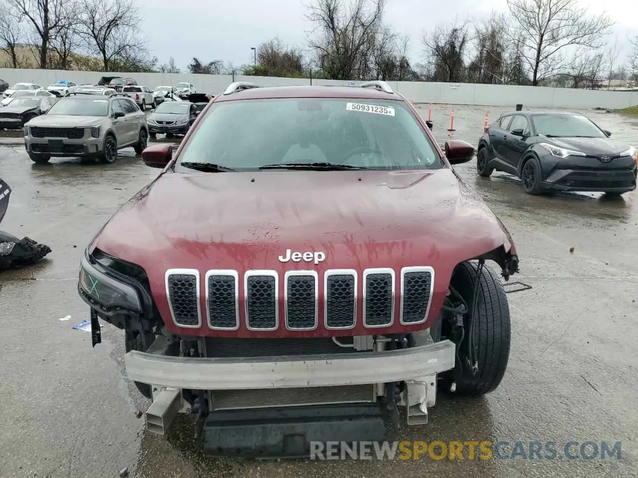 5 Photograph of a damaged car 1C4PJLLB9KD454527 JEEP GRAND CHER 2019