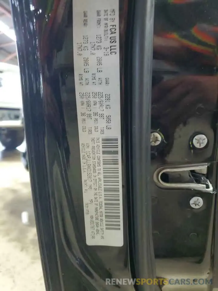 12 Photograph of a damaged car 1C4PJLLBXKD152017 JEEP GRAND CHER 2019