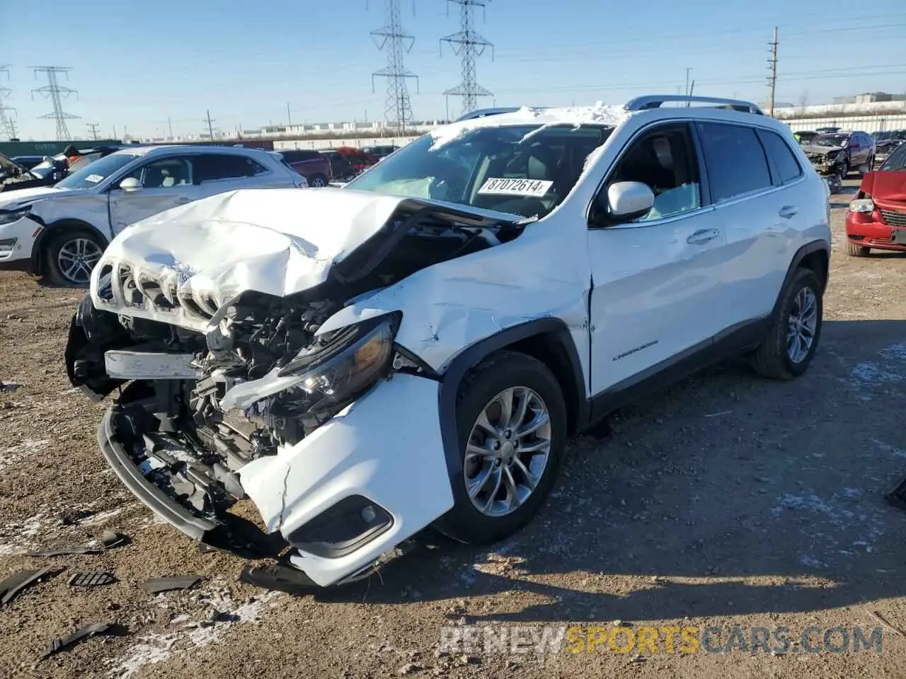 1 Photograph of a damaged car 1C4PJLLBXKD443875 JEEP GRAND CHER 2019
