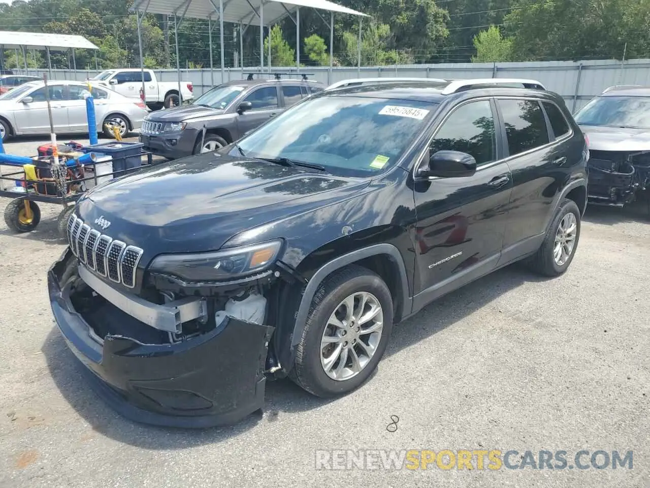 1 Photograph of a damaged car 1C4PJLLN8KD151894 JEEP GRAND CHER 2019