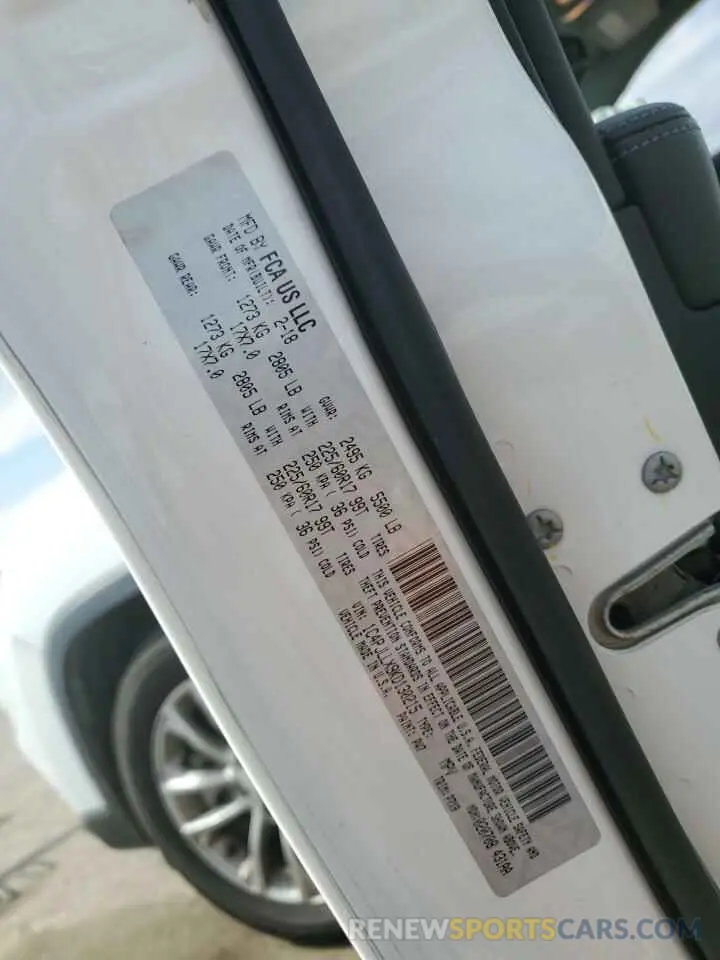 12 Photograph of a damaged car 1C4PJLLX9KD130215 JEEP GRAND CHER 2019