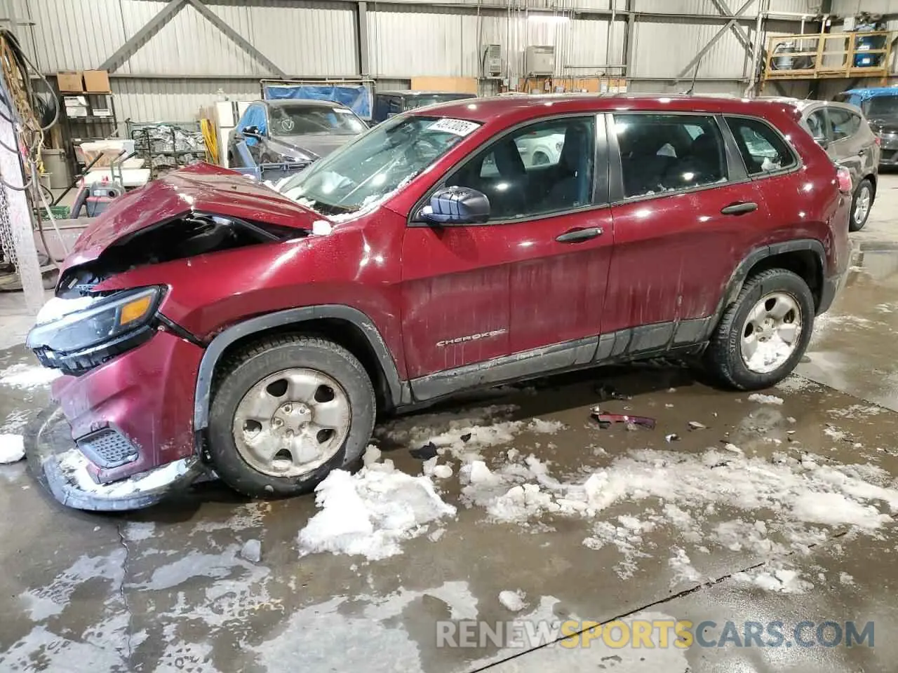 1 Photograph of a damaged car 1C4PJMAB3KD219923 JEEP GRAND CHER 2019