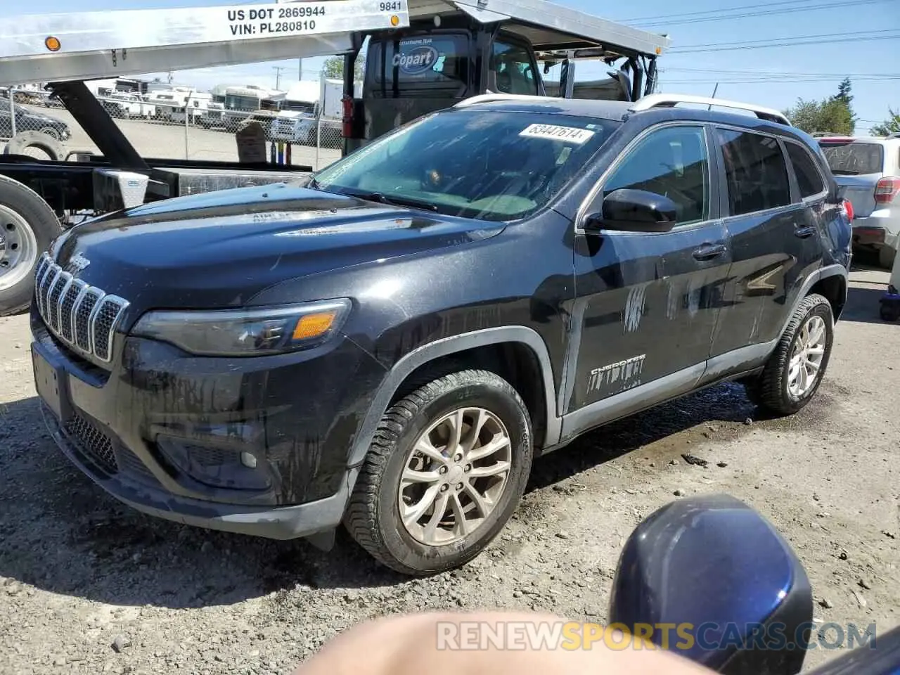 1 Photograph of a damaged car 1C4PJMCB0KD124765 JEEP GRAND CHER 2019