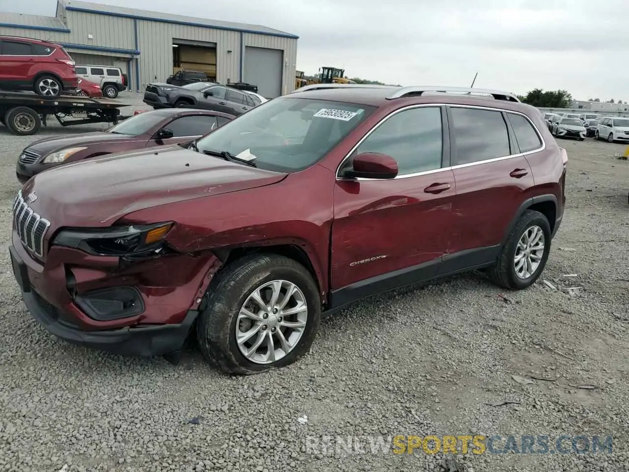 1 Photograph of a damaged car 1C4PJMCB3KD210488 JEEP GRAND CHER 2019
