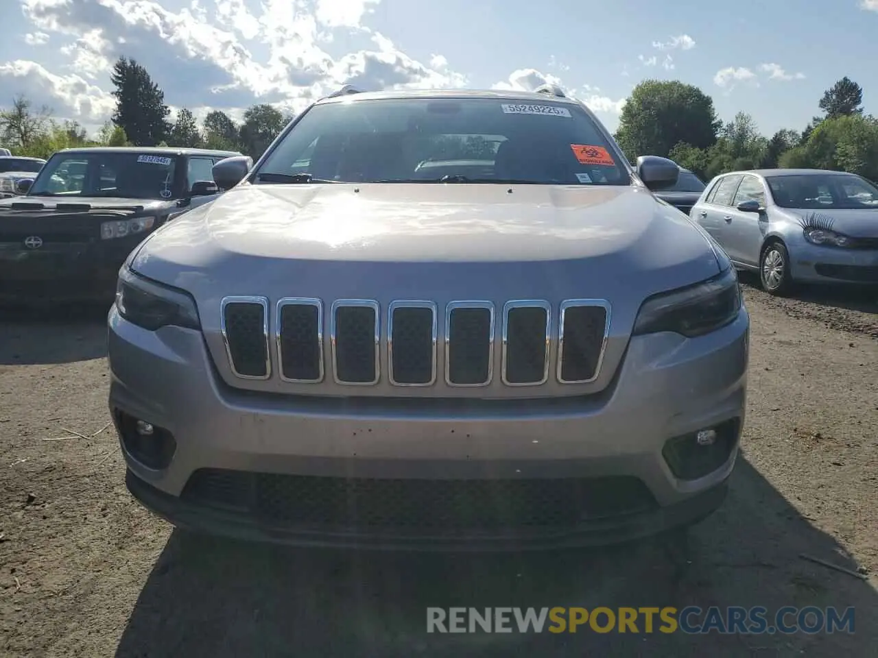 5 Photograph of a damaged car 1C4PJMCB5KD212730 JEEP GRAND CHER 2019