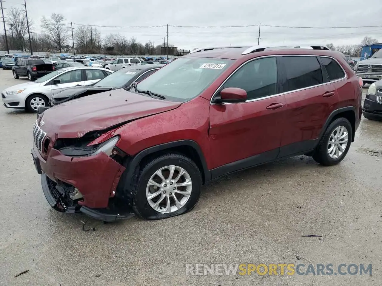 1 Photograph of a damaged car 1C4PJMCBXKD279646 JEEP GRAND CHER 2019