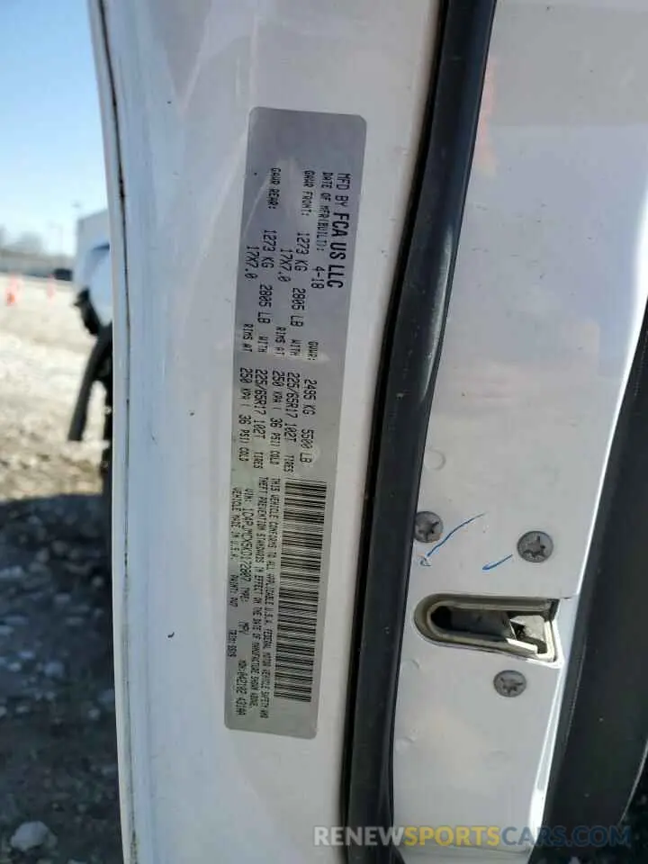 14 Photograph of a damaged car 1C4PJMCX5KD172807 JEEP GRAND CHER 2019
