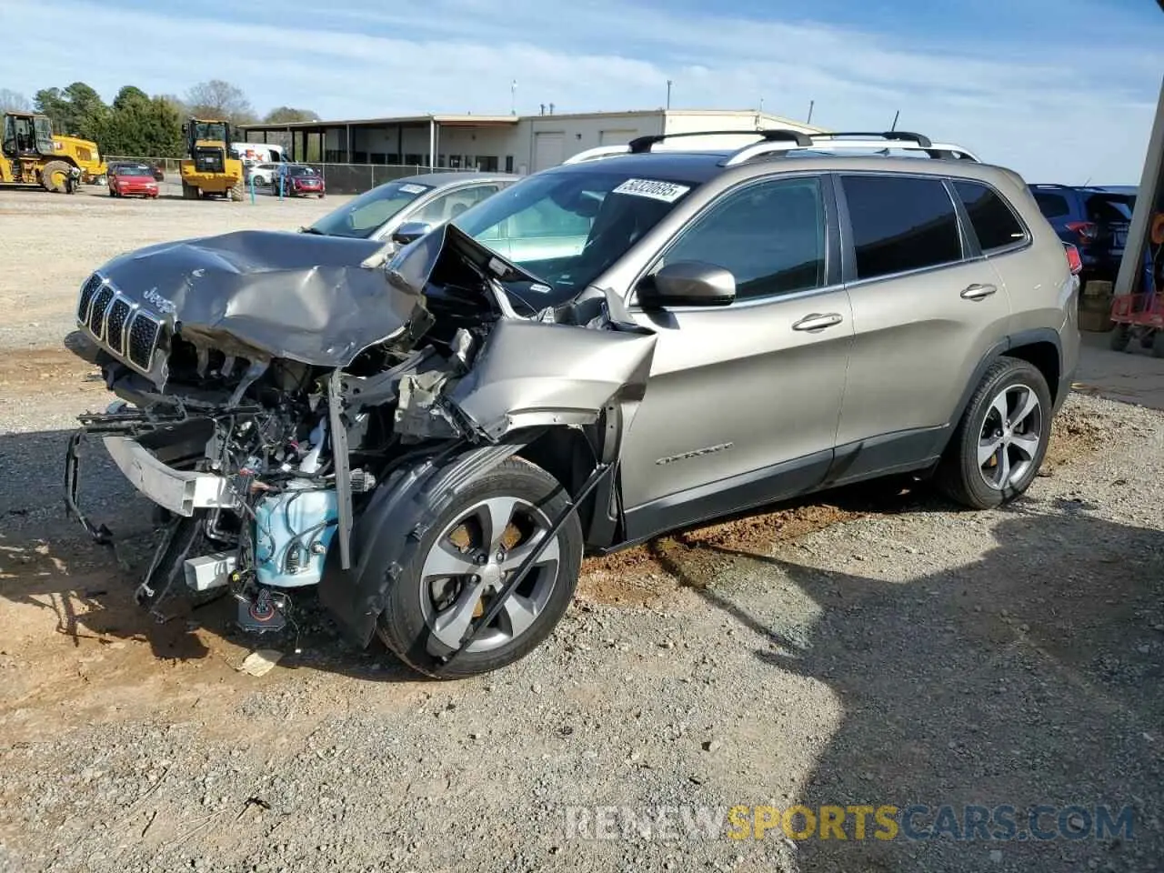 1 Photograph of a damaged car 1C4PJMDN0KD142577 JEEP GRAND CHER 2019