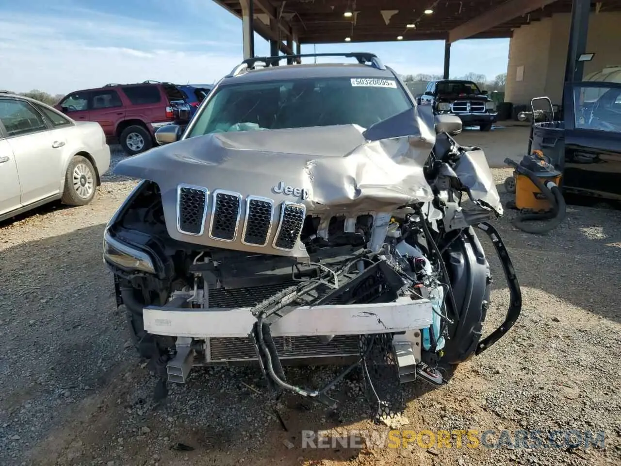 5 Photograph of a damaged car 1C4PJMDN0KD142577 JEEP GRAND CHER 2019