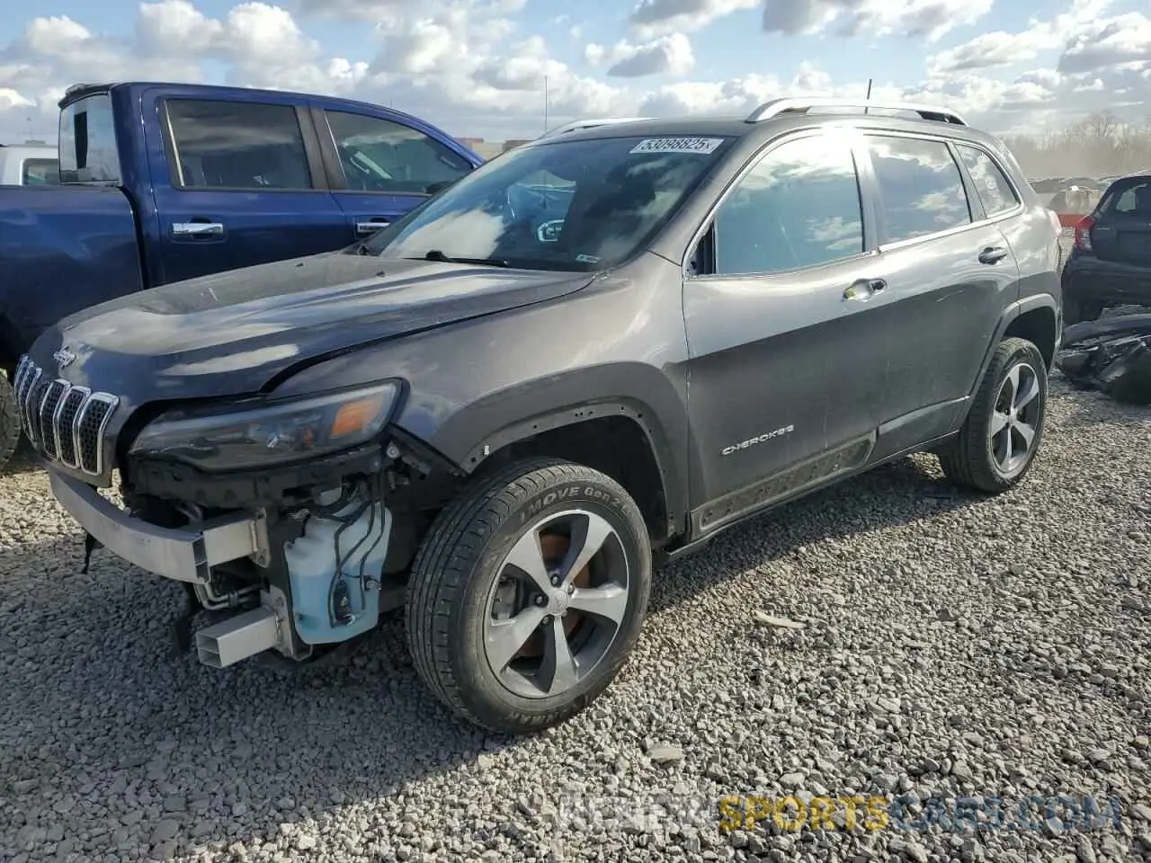 1 Photograph of a damaged car 1C4PJMDN0KD195196 JEEP GRAND CHER 2019