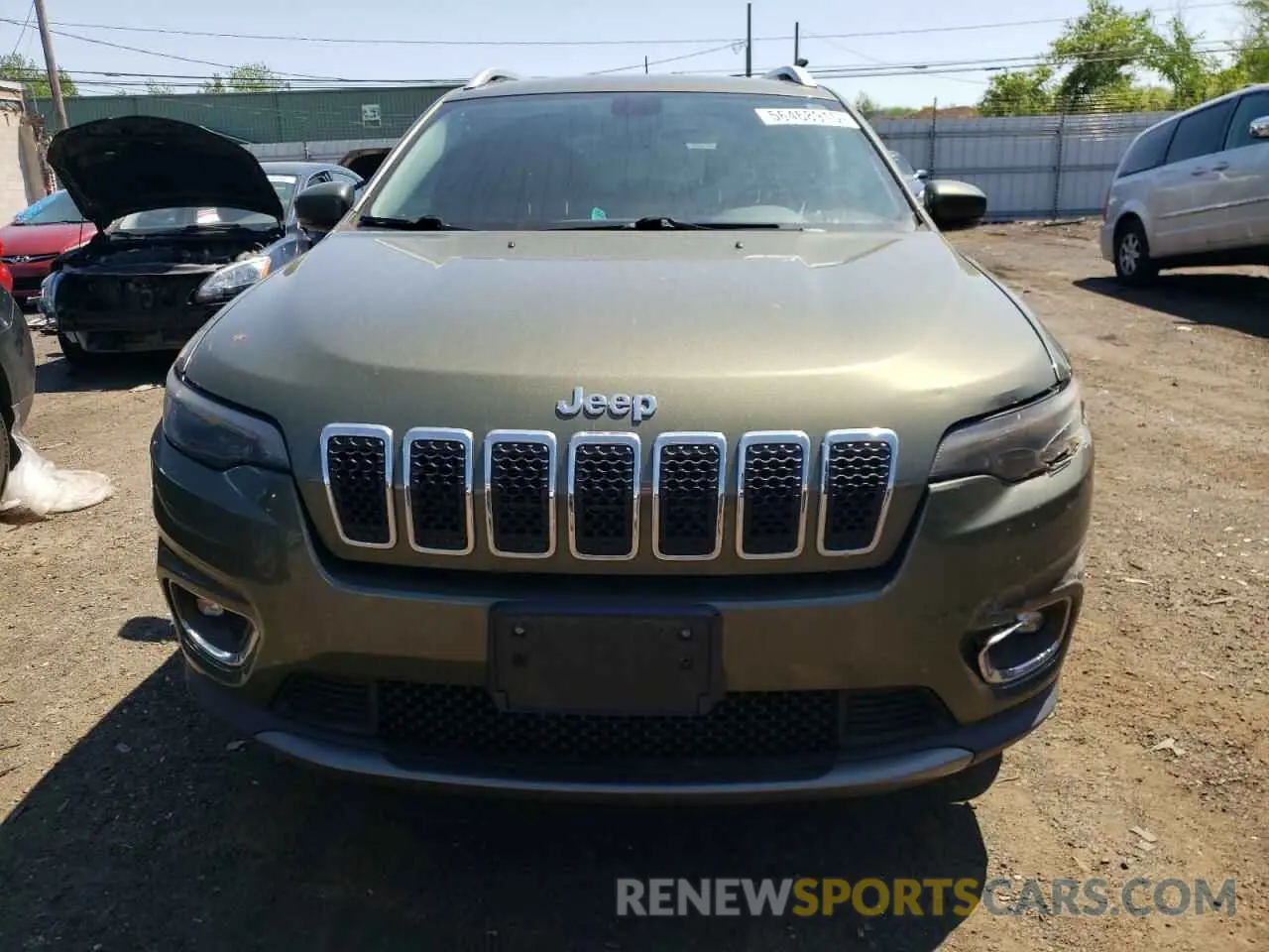 5 Photograph of a damaged car 1C4PJMDN1KD292343 JEEP GRAND CHER 2019