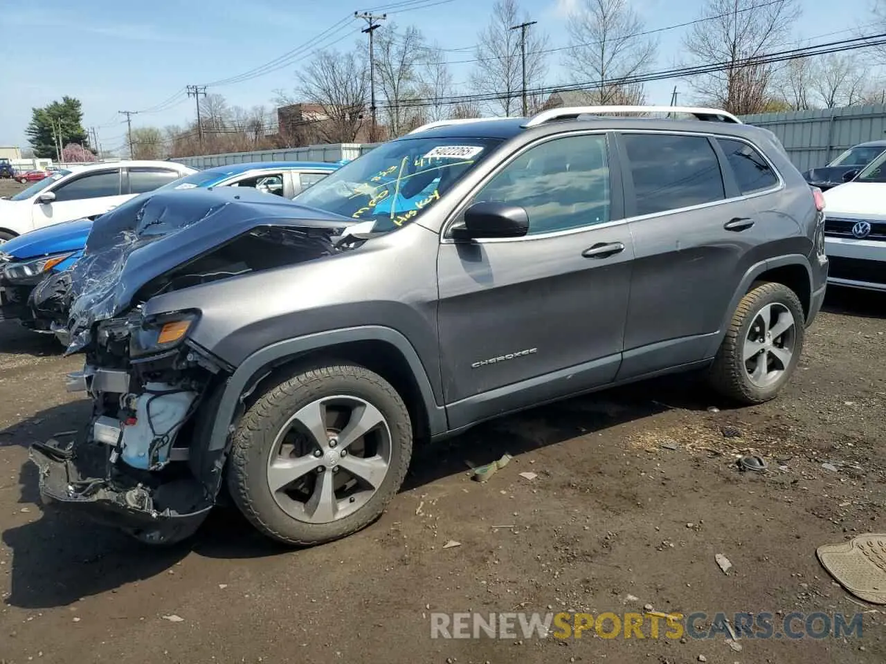 1 Photograph of a damaged car 1C4PJMDN8KD180123 JEEP GRAND CHER 2019