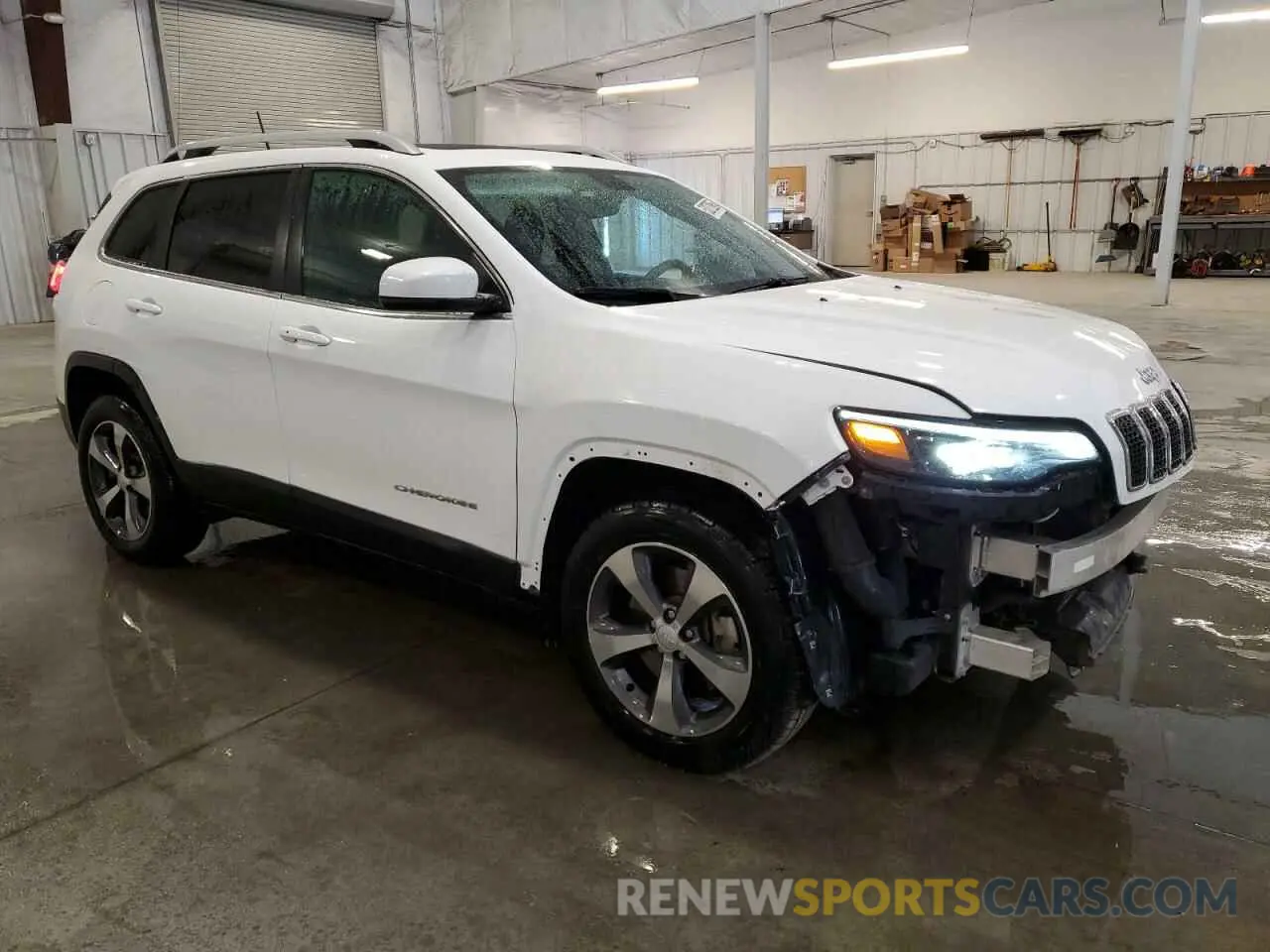 4 Photograph of a damaged car 1C4PJMDNXKD321127 JEEP GRAND CHER 2019
