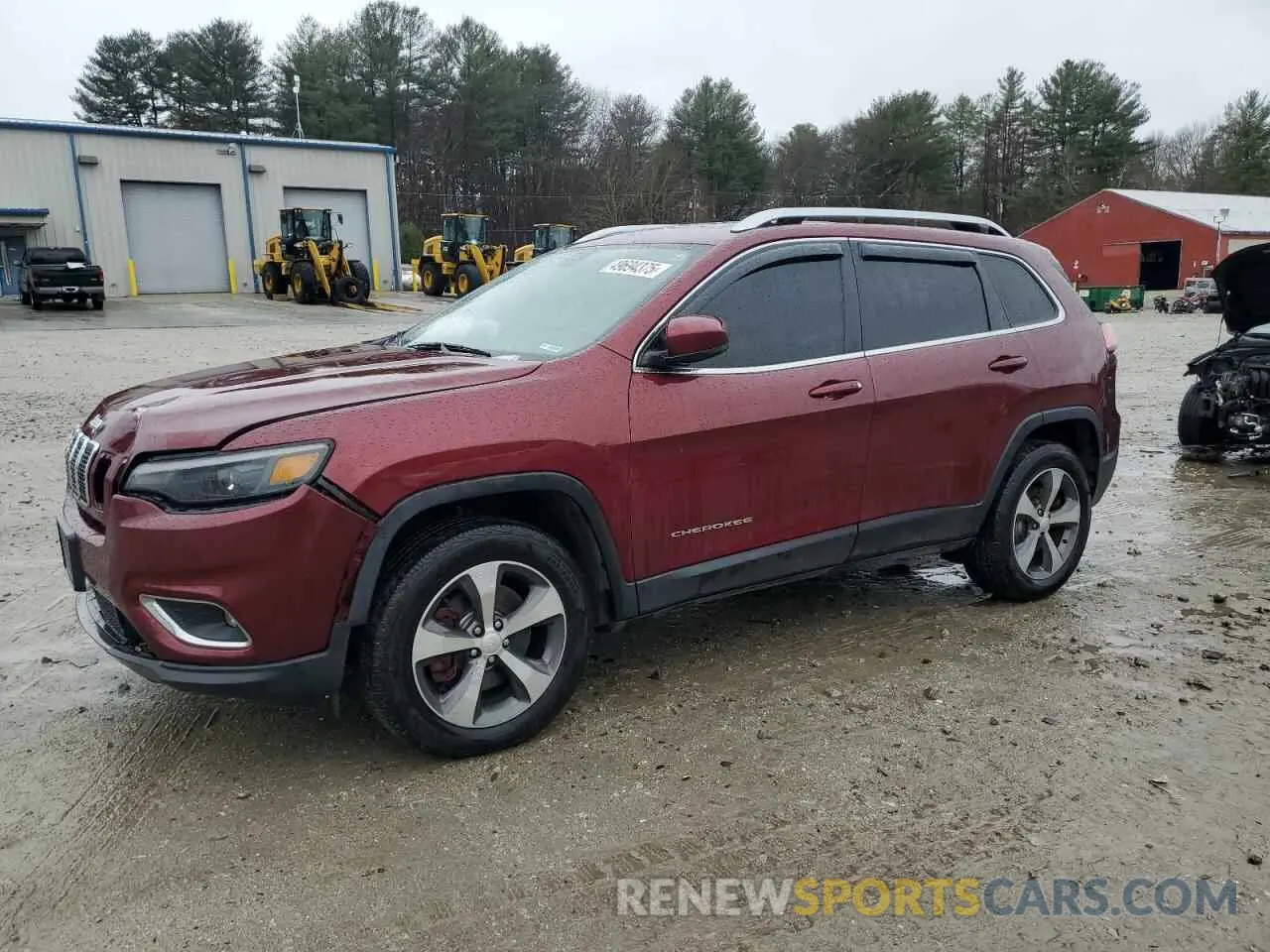 1 Photograph of a damaged car 1C4PJMDX0KD322756 JEEP GRAND CHER 2019
