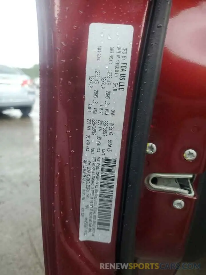 14 Photograph of a damaged car 1C4PJMDX1KD155873 JEEP GRAND CHER 2019