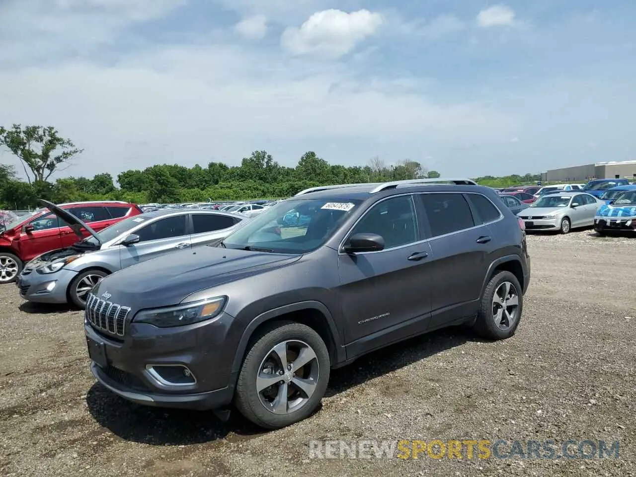 1 Photograph of a damaged car 1C4PJMDX1KD331241 JEEP GRAND CHER 2019
