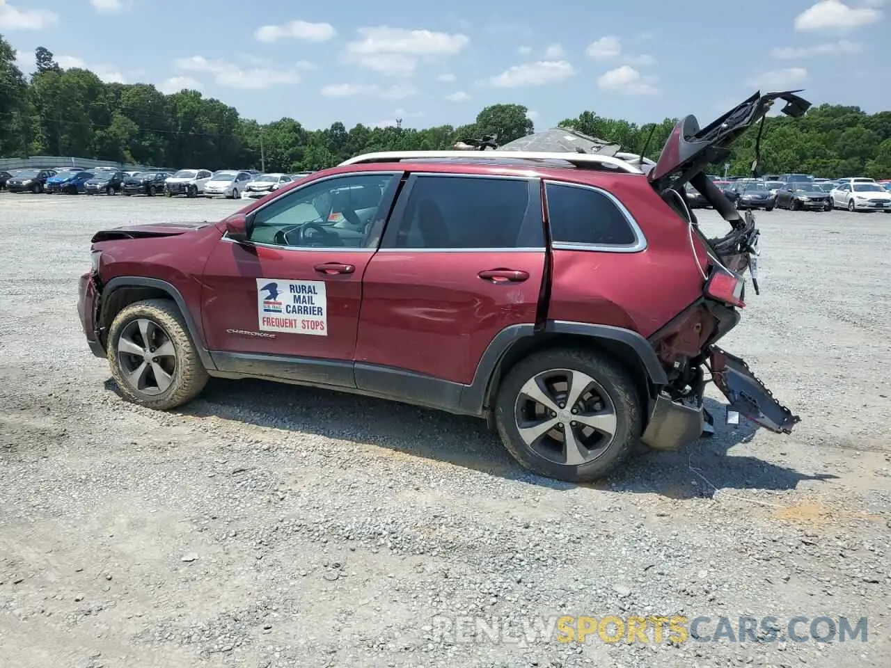 2 Photograph of a damaged car 1C4PJMDX1KD345303 JEEP GRAND CHER 2019