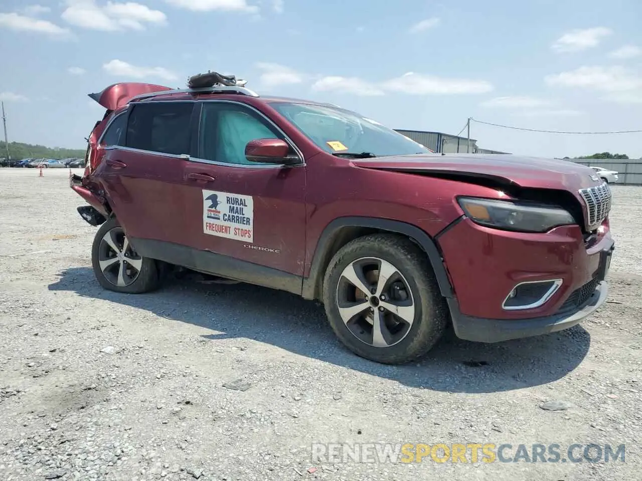 4 Photograph of a damaged car 1C4PJMDX1KD345303 JEEP GRAND CHER 2019