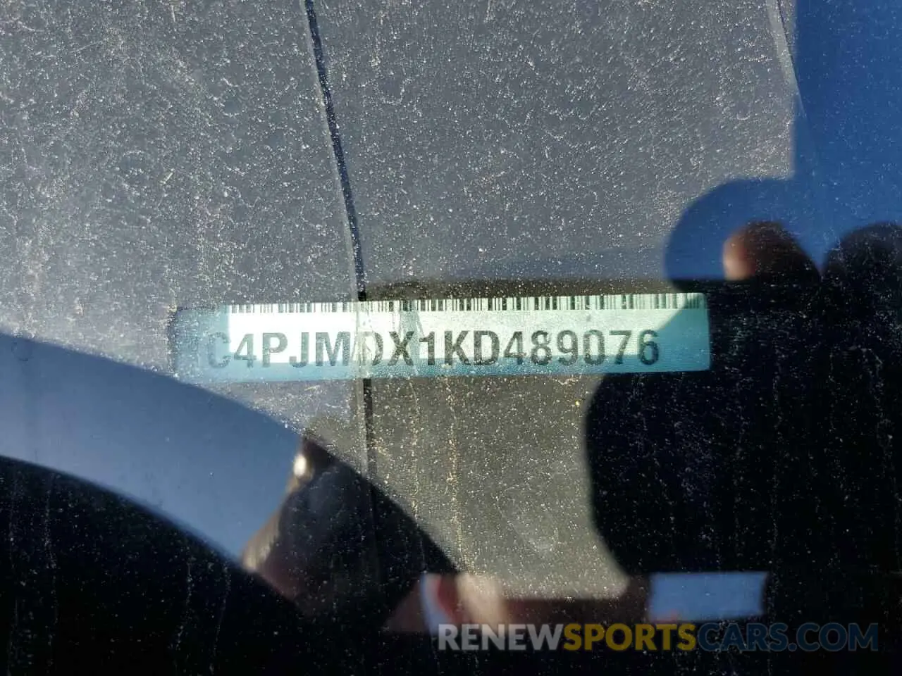 13 Photograph of a damaged car 1C4PJMDX1KD489076 JEEP GRAND CHER 2019