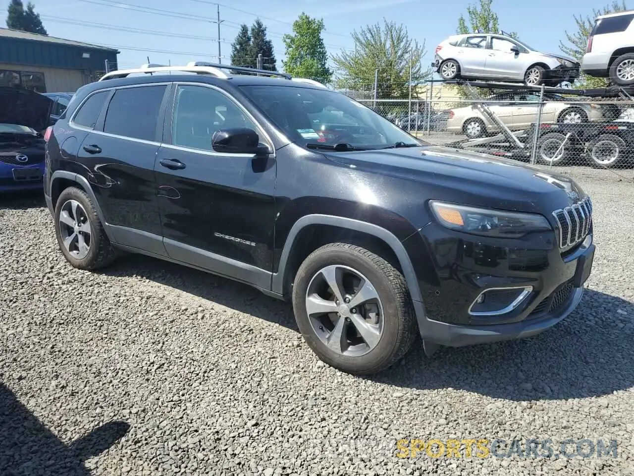 4 Photograph of a damaged car 1C4PJMDX2KD140556 JEEP GRAND CHER 2019