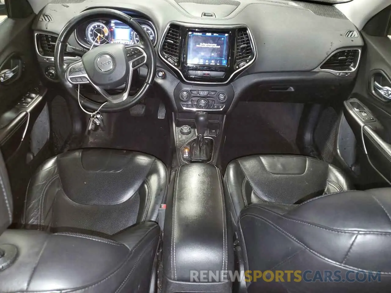 8 Photograph of a damaged car 1C4PJMDX2KD451081 JEEP GRAND CHER 2019