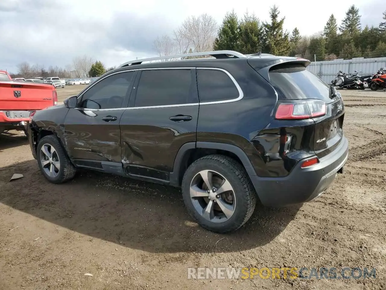 2 Photograph of a damaged car 1C4PJMDX3KD114953 JEEP GRAND CHER 2019