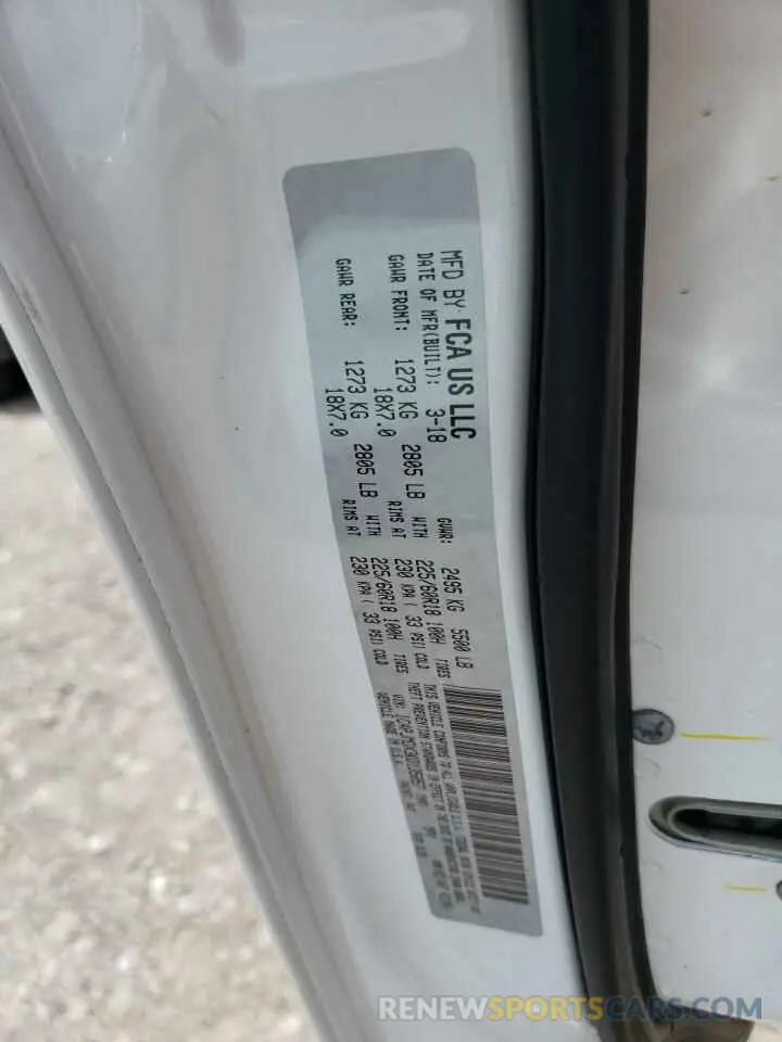 14 Photograph of a damaged car 1C4PJMDX3KD135057 JEEP GRAND CHER 2019