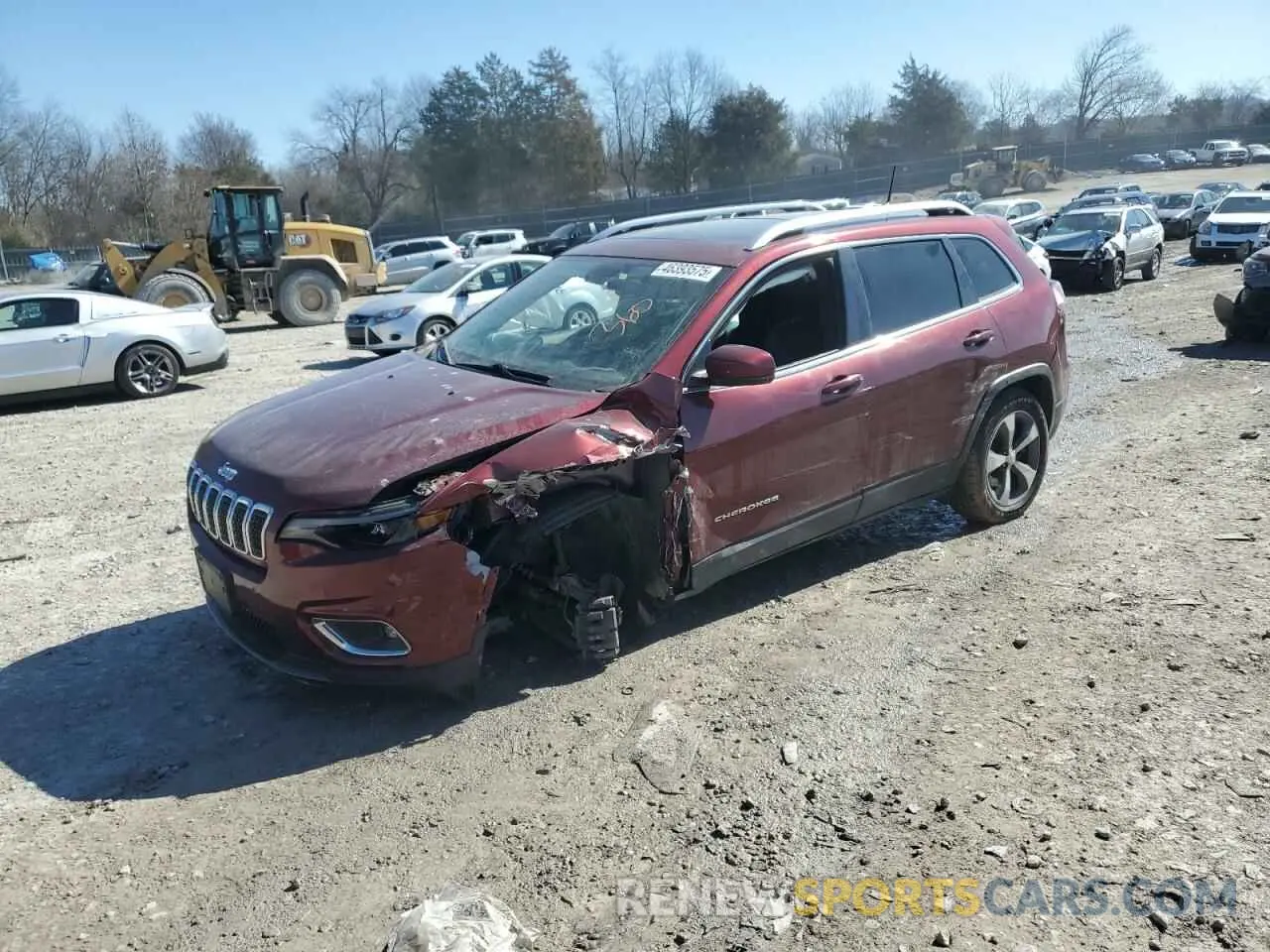 1 Photograph of a damaged car 1C4PJMDX4KD103928 JEEP GRAND CHER 2019