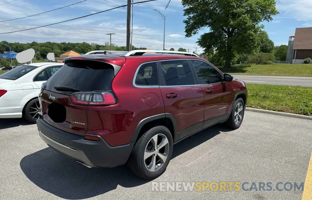 4 Photograph of a damaged car 1C4PJMDX5KD126098 JEEP GRAND CHER 2019