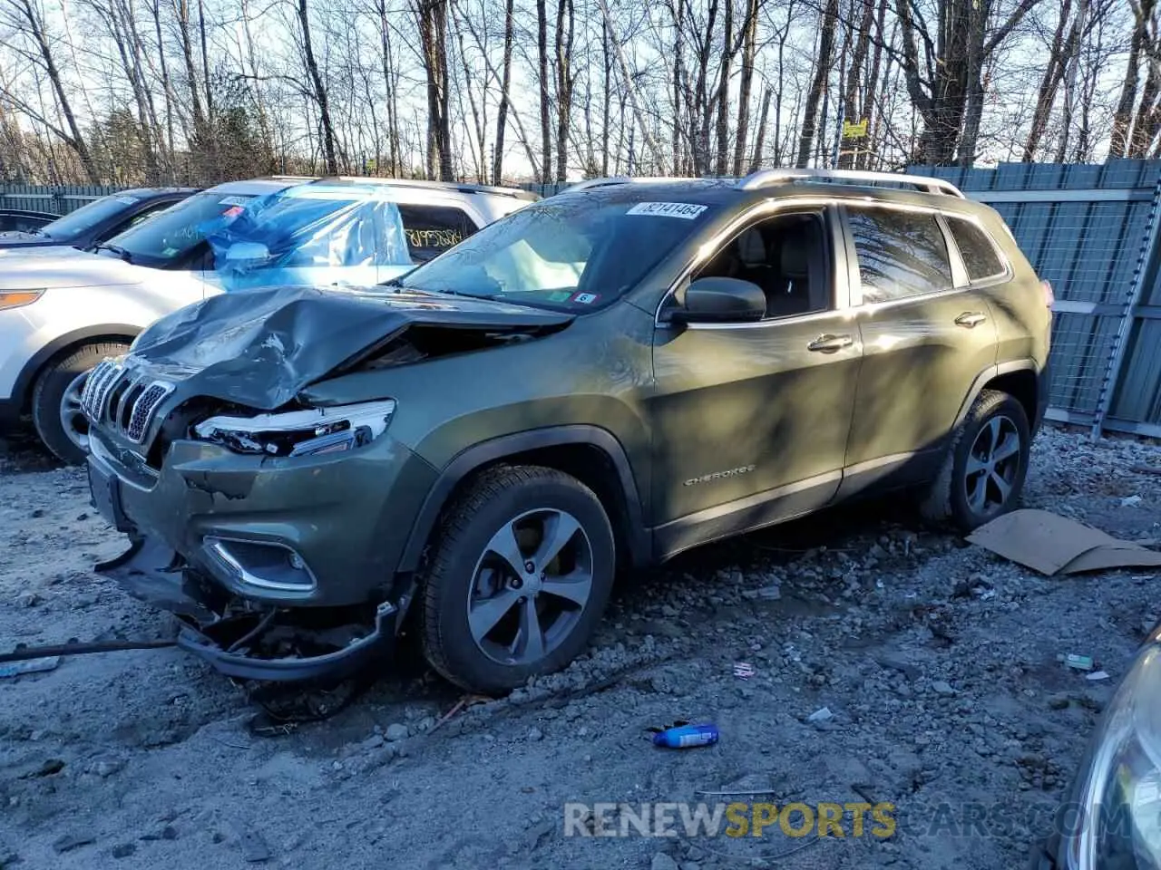 1 Photograph of a damaged car 1C4PJMDX5KD378000 JEEP GRAND CHER 2019