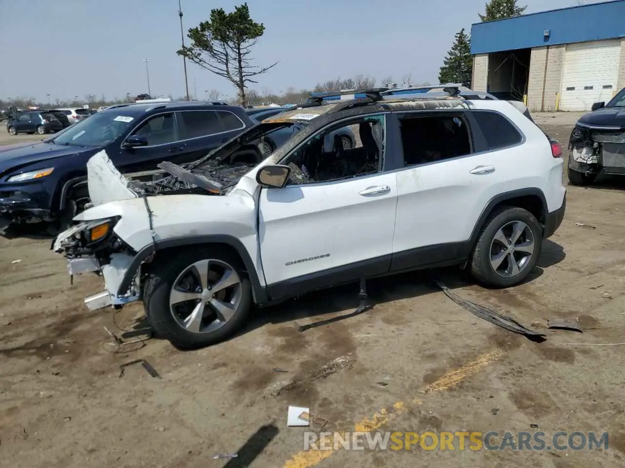 1 Photograph of a damaged car 1C4PJMDX5KD445047 JEEP GRAND CHER 2019