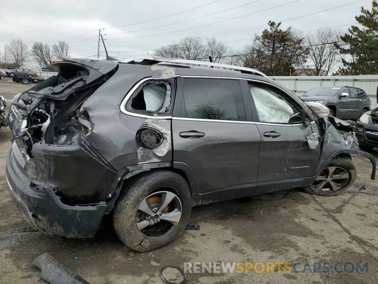 3 Photograph of a damaged car 1C4PJMDX6KD126160 JEEP GRAND CHER 2019