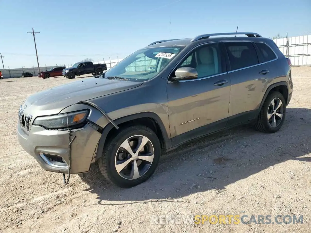 1 Photograph of a damaged car 1C4PJMDX6KD163581 JEEP GRAND CHER 2019