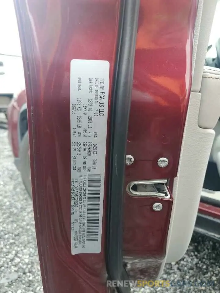 15 Photograph of a damaged car 1C4PJMDX6KD251286 JEEP GRAND CHER 2019