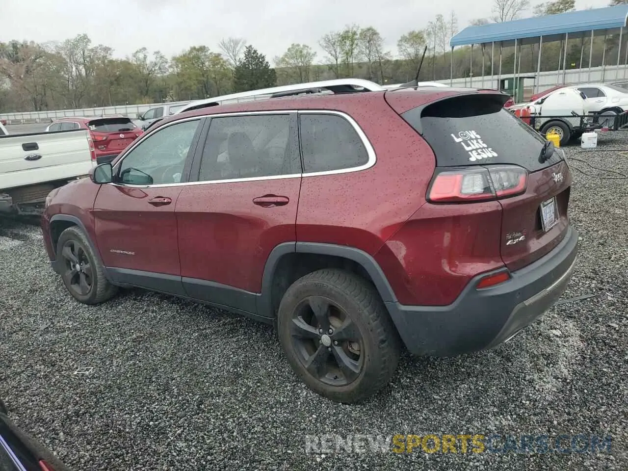 2 Photograph of a damaged car 1C4PJMDX6KD251286 JEEP GRAND CHER 2019