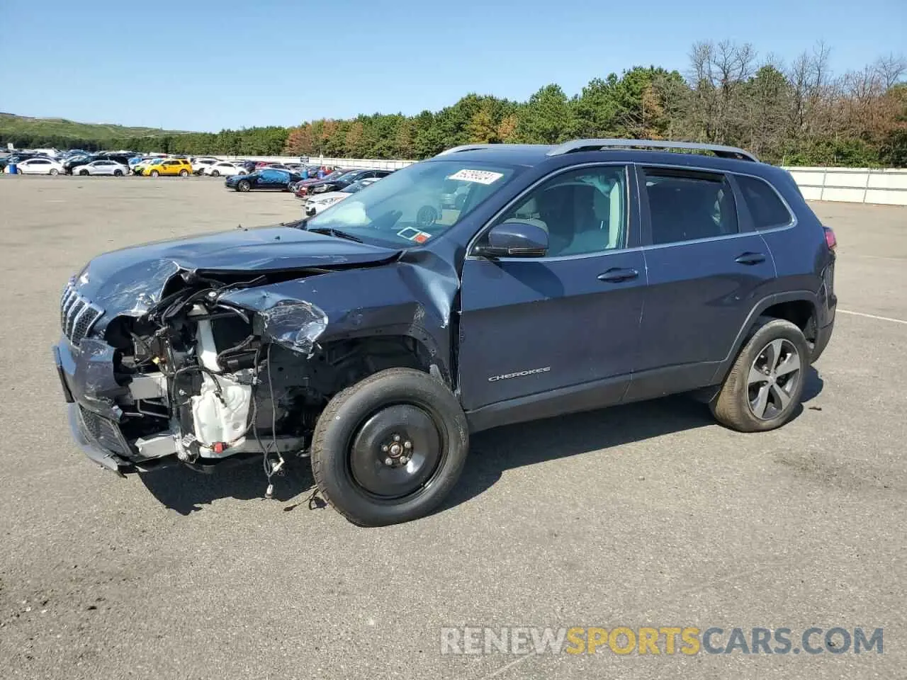 1 Photograph of a damaged car 1C4PJMDX6KD446434 JEEP GRAND CHER 2019