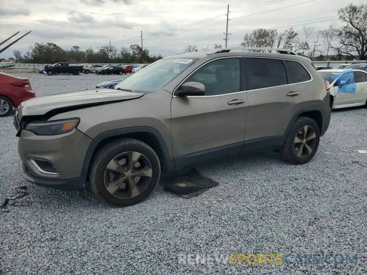 1 Photograph of a damaged car 1C4PJMDX7KD322835 JEEP GRAND CHER 2019