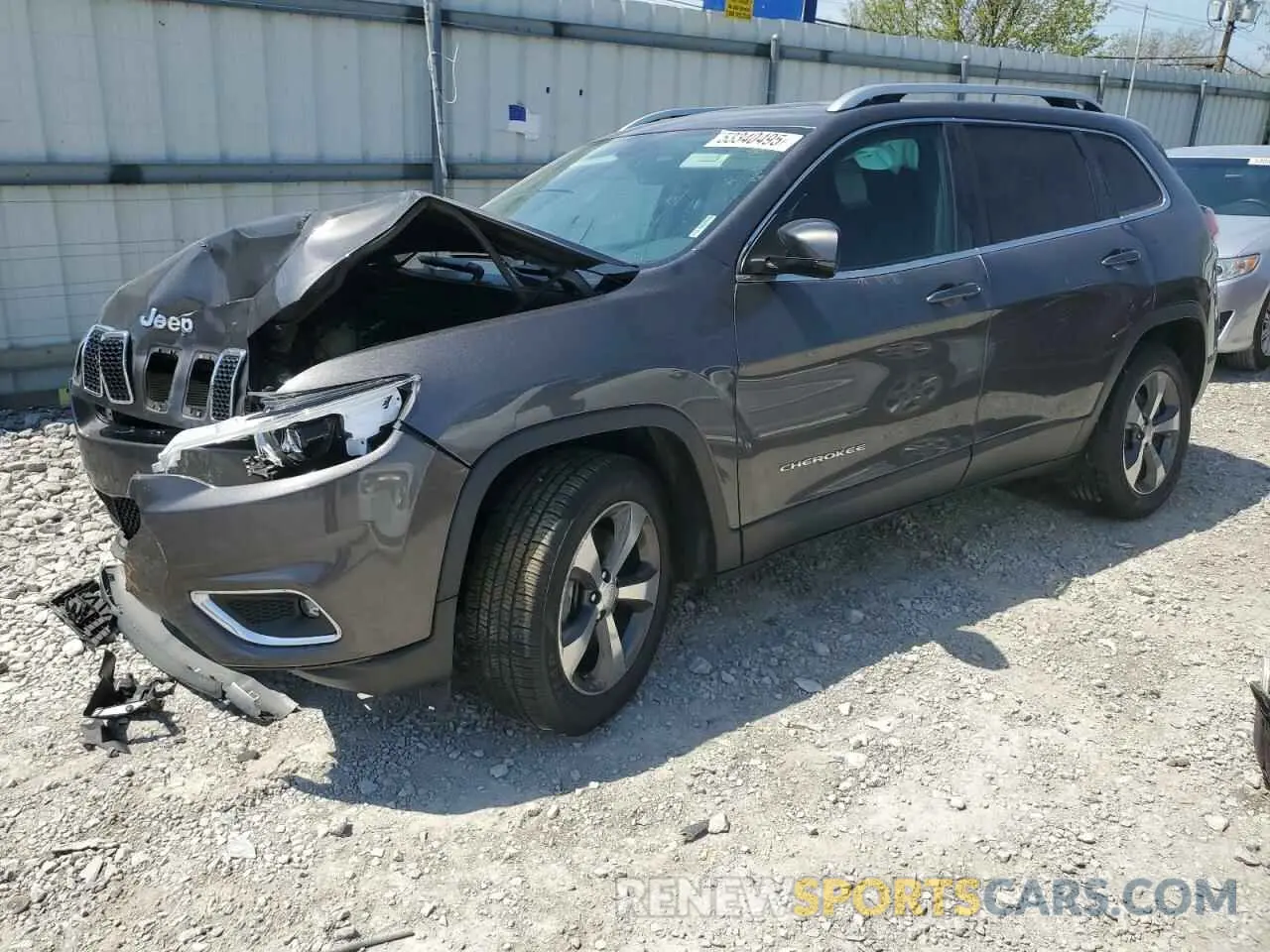 1 Photograph of a damaged car 1C4PJMDX8KD293393 JEEP GRAND CHER 2019