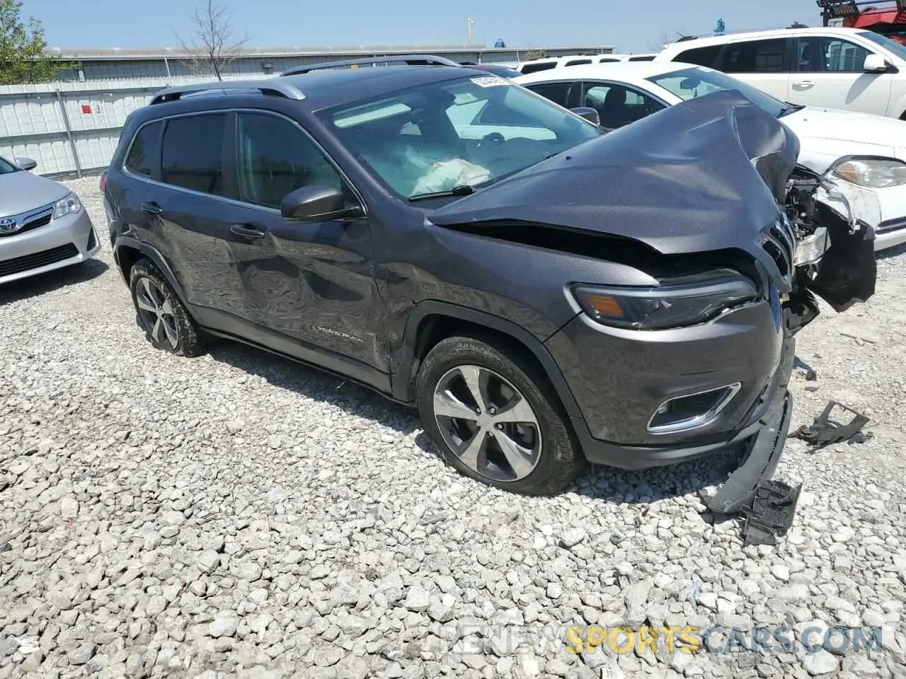 4 Photograph of a damaged car 1C4PJMDX8KD293393 JEEP GRAND CHER 2019