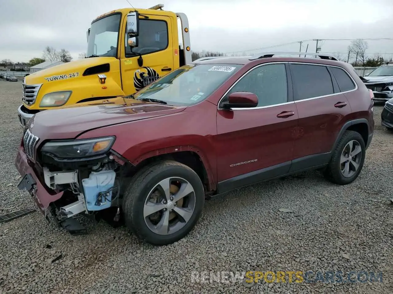 1 Photograph of a damaged car 1C4PJMDX8KD306983 JEEP GRAND CHER 2019