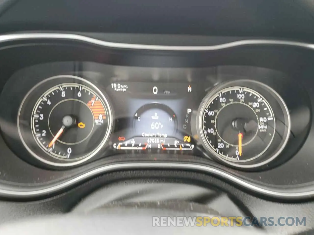 9 Photograph of a damaged car 1C4PJMDX8KD306983 JEEP GRAND CHER 2019