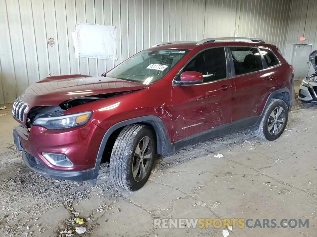 1 Photograph of a damaged car 1C4PJMDX9KD121874 JEEP GRAND CHER 2019