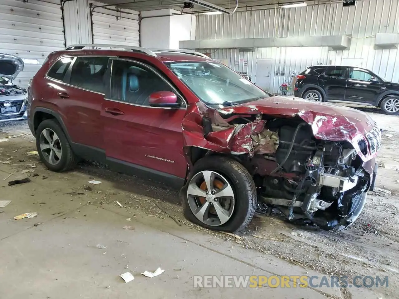 4 Photograph of a damaged car 1C4PJMDX9KD121874 JEEP GRAND CHER 2019
