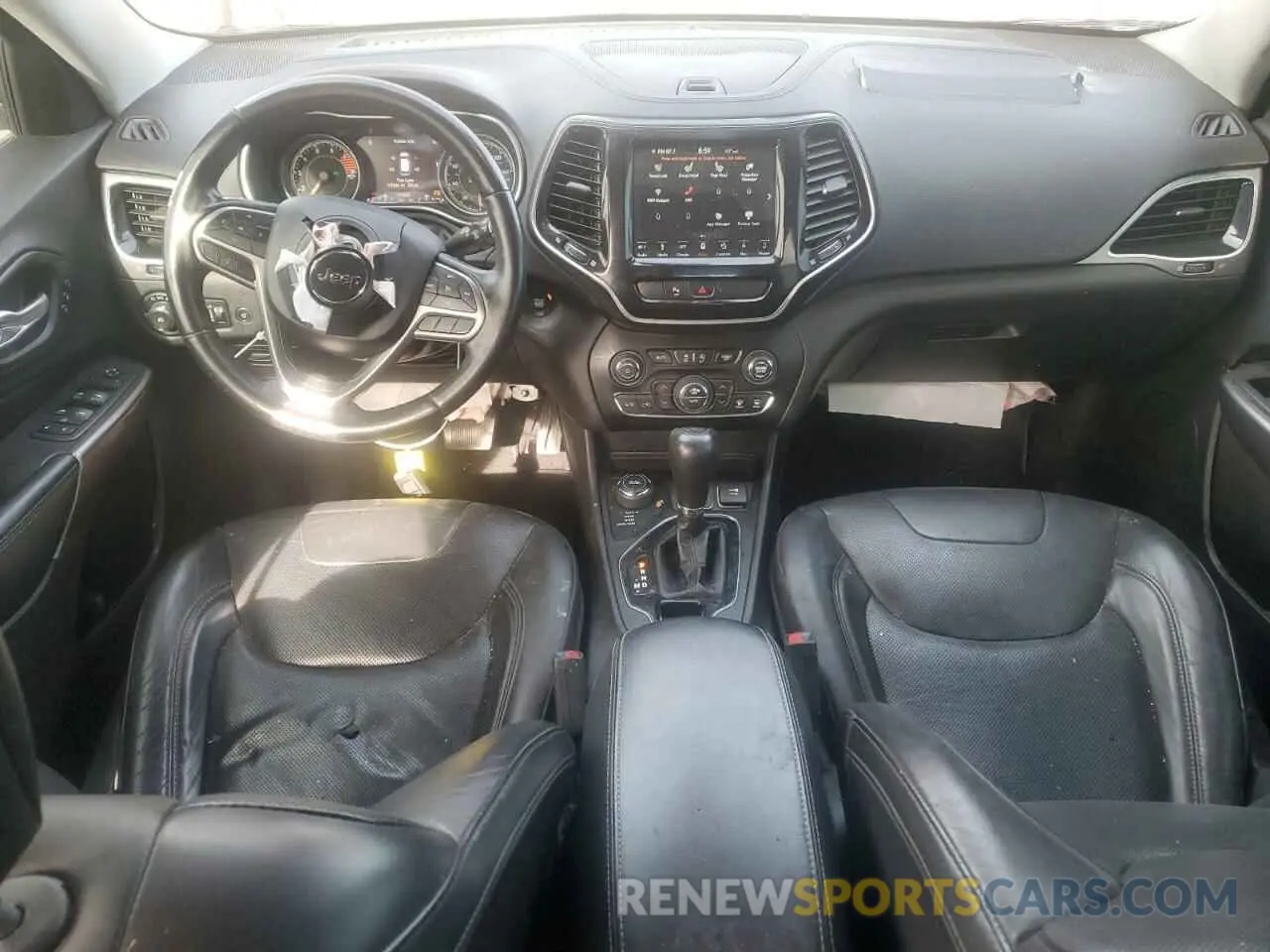 8 Photograph of a damaged car 1C4PJMDX9KD121874 JEEP GRAND CHER 2019