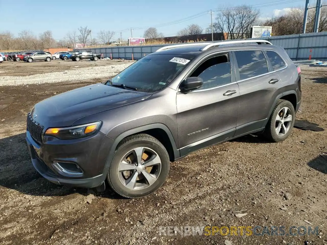 1 Photograph of a damaged car 1C4PJMDX9KD138299 JEEP GRAND CHER 2019