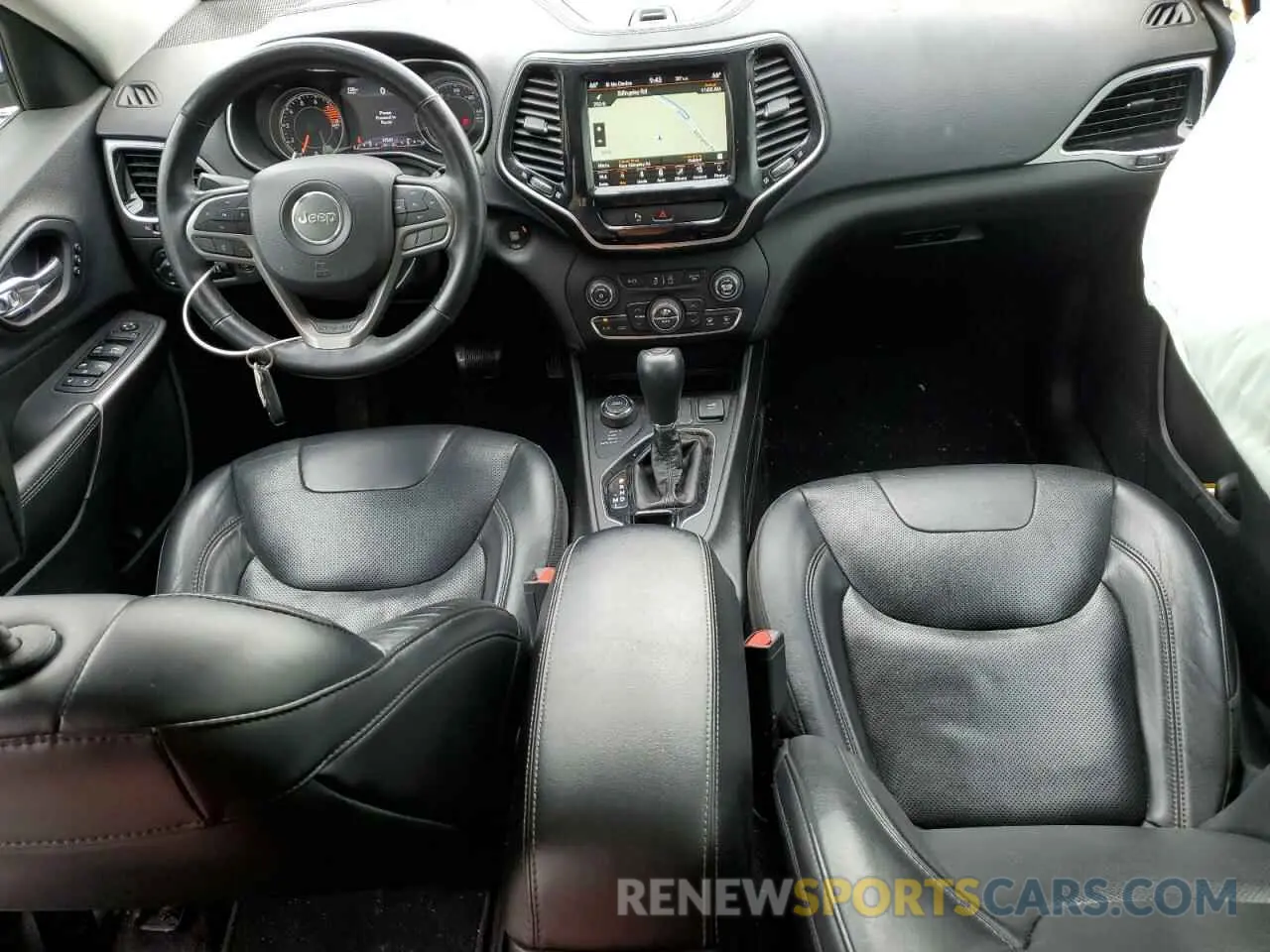 8 Photograph of a damaged car 1C4PJMDX9KD158035 JEEP GRAND CHER 2019