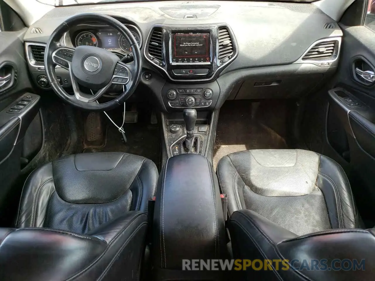 8 Photograph of a damaged car 1C4PJMDX9KD231050 JEEP GRAND CHER 2019