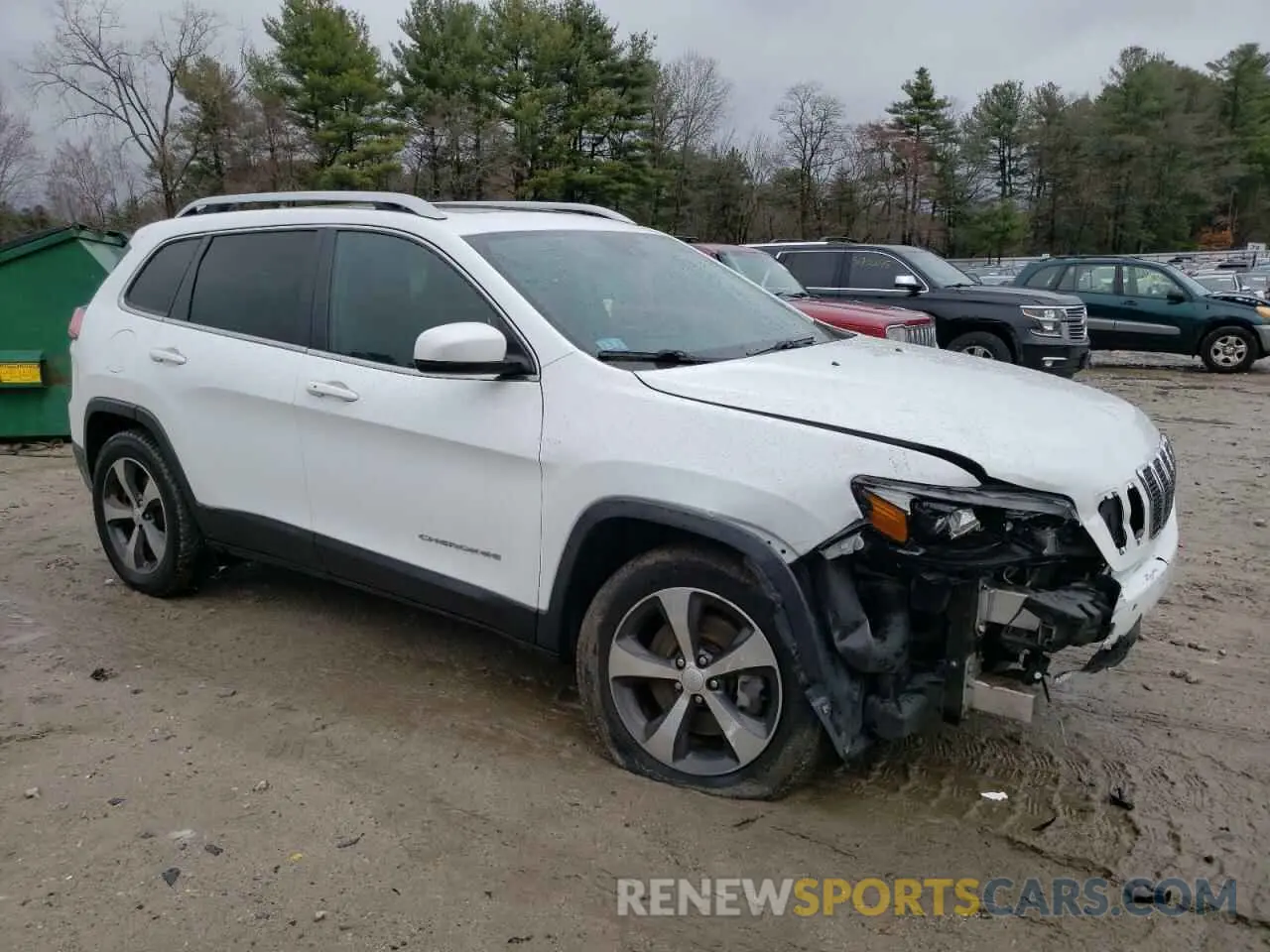 4 Photograph of a damaged car 1C4PJMDX9KD294892 JEEP GRAND CHER 2019